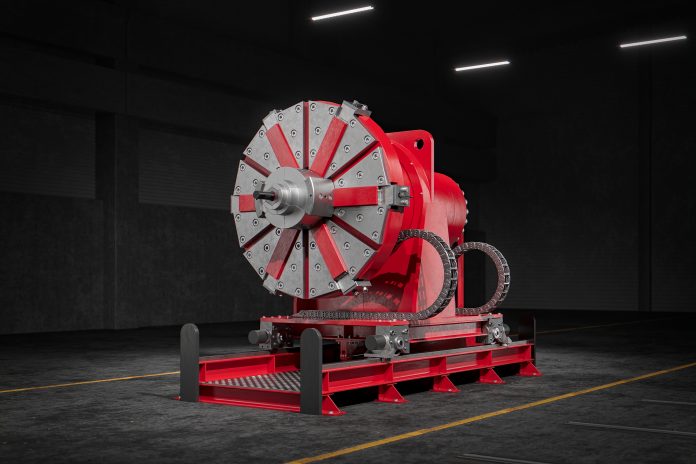 Die erste Maschine, die D&D zurzeit fertigt, richtet und expandiert die Rohrenden. Foto: Werksfotos Dango & Dienenthal Maschinenbau GmbH