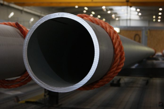 BUTTING supplied welded 1.4404 stainless steel and super duplex pipes to the Hinkley Point C nuclear power plant. Photo: BUTTING Gruppe GmbH & Co. K
