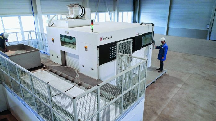Den ersten Drucker in ihrem neuen 3D-Sanddruckkompetenzzentrum installiert hat die voestalpine Gießerei in Traisen, eine Tochtergesellschaft der Steel Division des voestalpine-Konzerns. Foto: voestalpine
